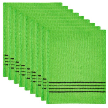 ผ้าขนหนูอาบน้ําขัดผิว Comet | เครื่องขัดผิว | 9ชิ้น