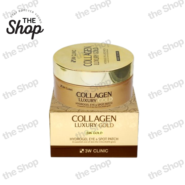 [3W CLINIC] Collagen & Luxury Gold Eye Patch