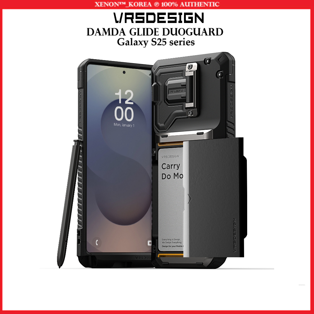 [VRS Design] ซีรีส์ Galaxy S25 Damda Glide Duoguard