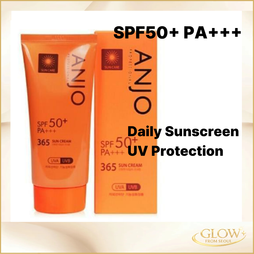 [ANJO] 365 Daily Sun Cream SPF50+ PA+++ 70g ครีมกันแดดเกาหลีให้ความชุ่มชื้น UV Protection