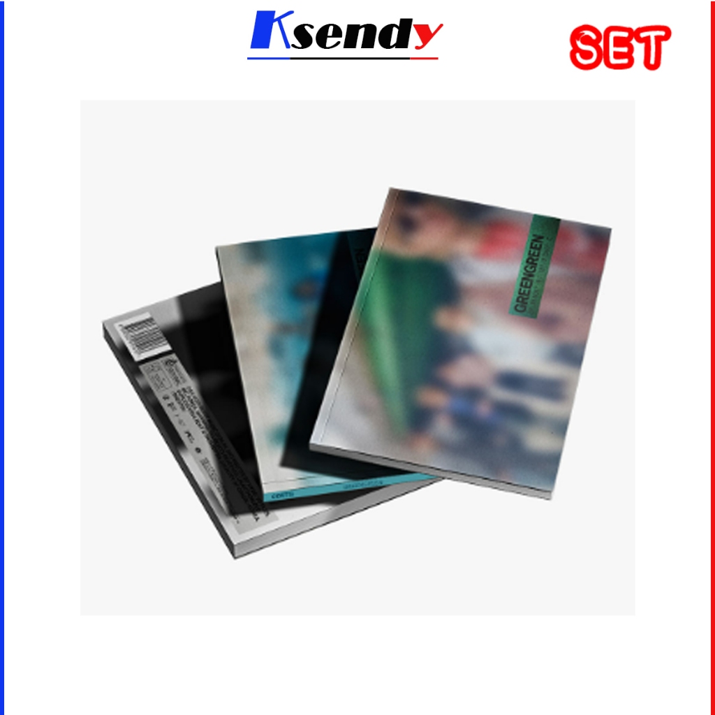 CORTIS 2nd EP Album [ GREENGREEN ] Photobook Ver.(set)