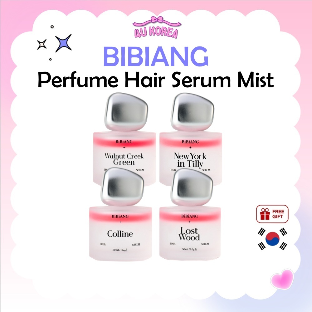 BIBIANG Perfume Hair Serum Mist 50ml – 4 กลิ่น / K-BEAUTY