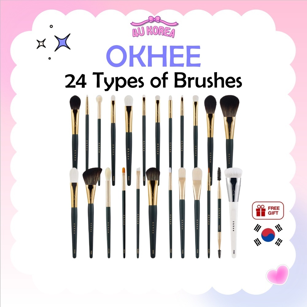 SOOADOR OKHEE 24 Types of Brushes / K-BEAUTY