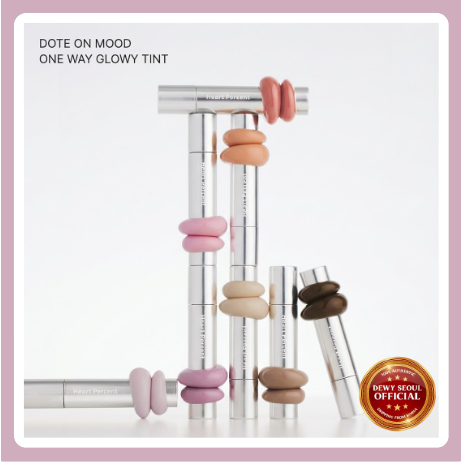 [Heart Percent] Dot On Mood One Way Glow Tint 4g (18 สี)(Glassy Water Glow)