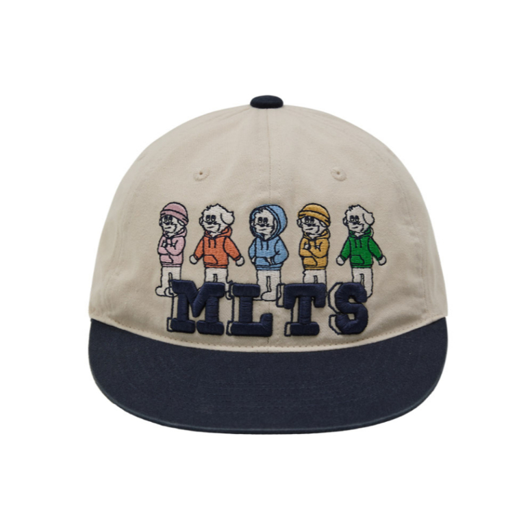 [WAIKEI] 5 MATEse Two-tone Ball Cap