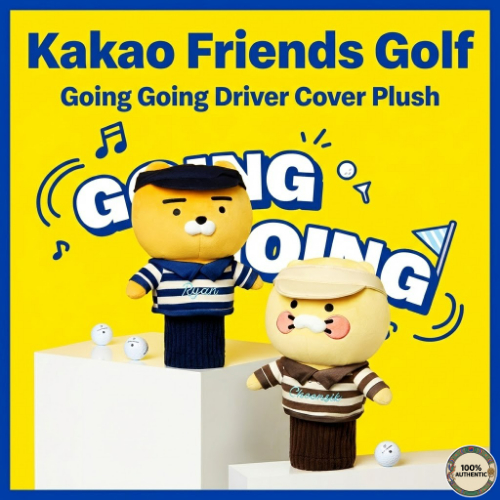 Kakao Friends Golf Going Going Driver Cover Plush