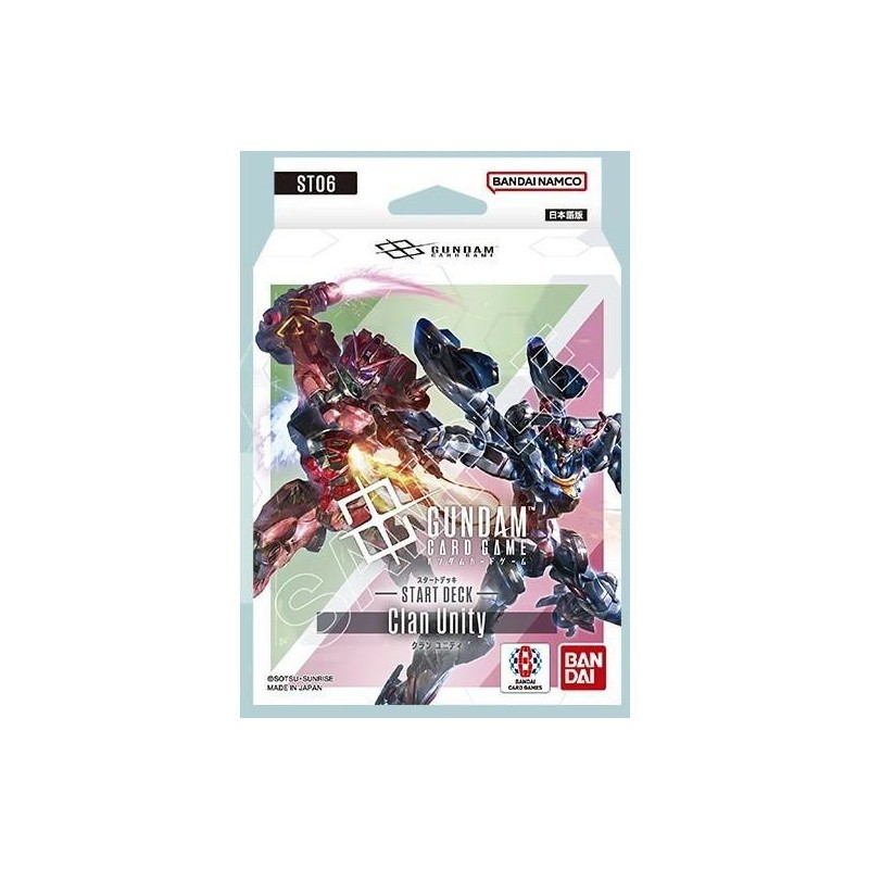 ญี่ปุ่น GUNDAM CARD GAME Starter ST-01/ST-02 / ST03/ ST-04 / ST-05/ST-06/ST07/ST-08