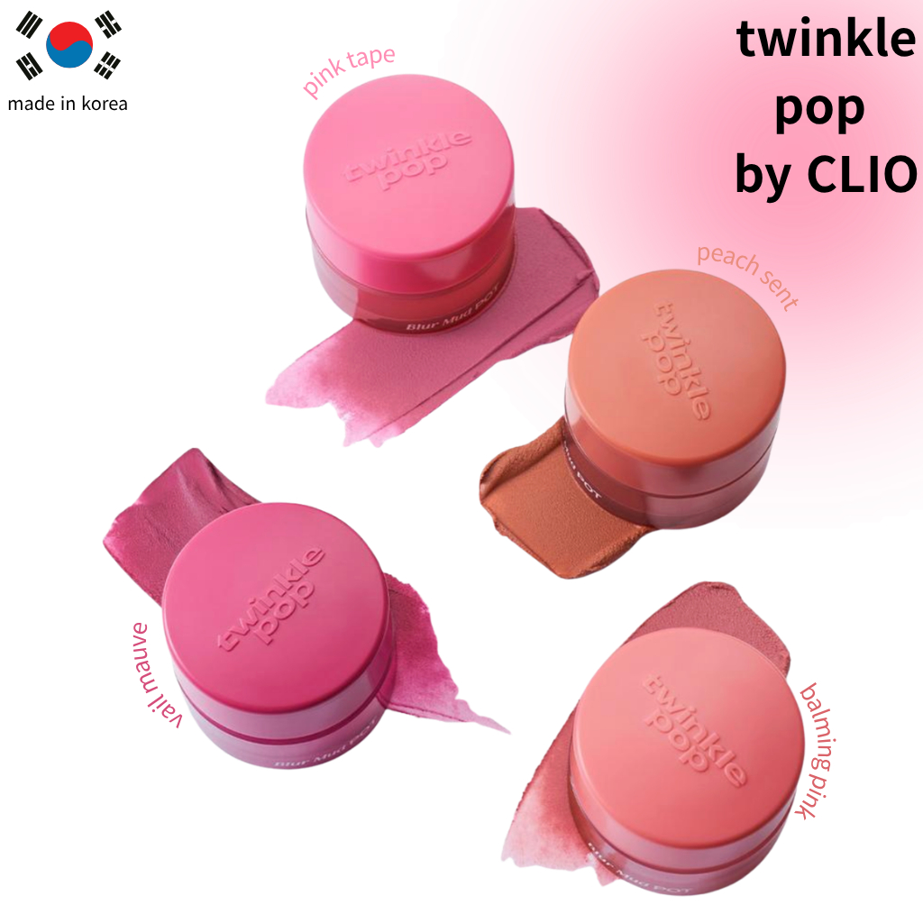 Twinkle Pop Mud Pot Blur Cream Lip & Cheek by CLIO