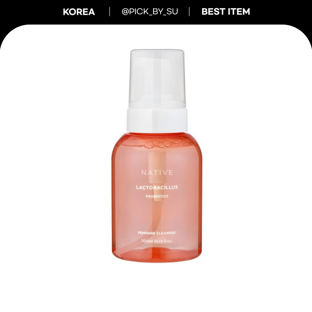 [Avca]Native Lactobasil Feminine Cleanser 300ml Intimate Wash pH Balanced Feminine Hygiene Probiotic