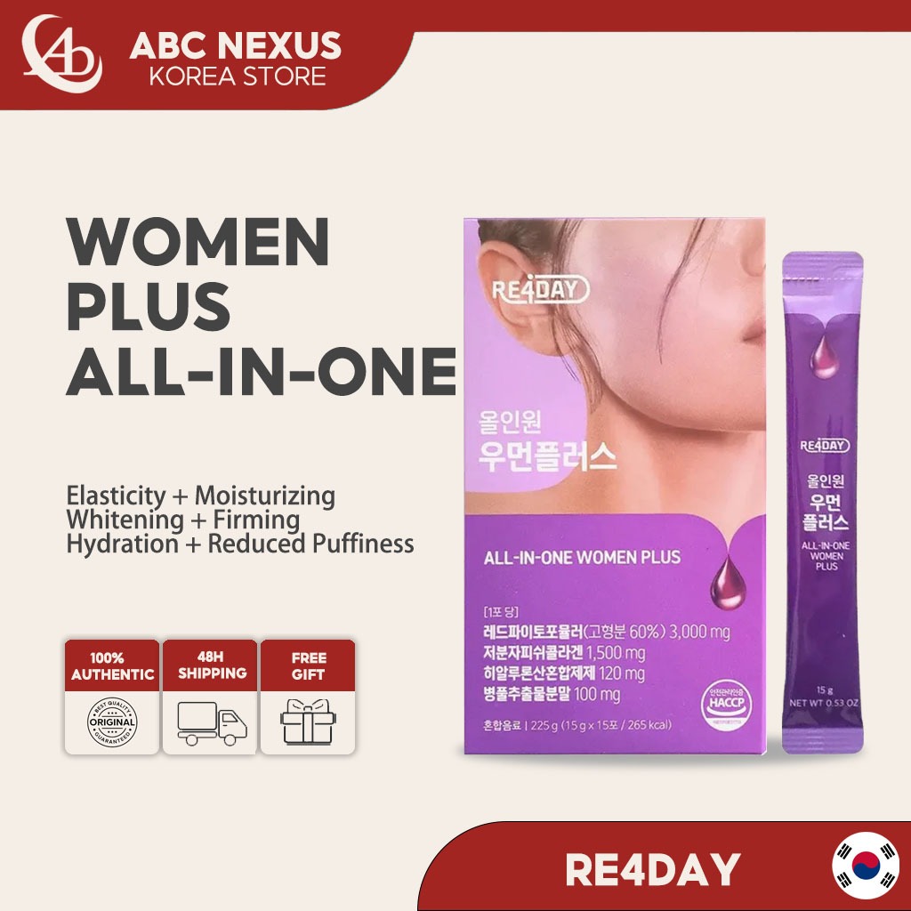 RE4DAY All-in-One Women Plus PDRN 225g(15g*15pcs)