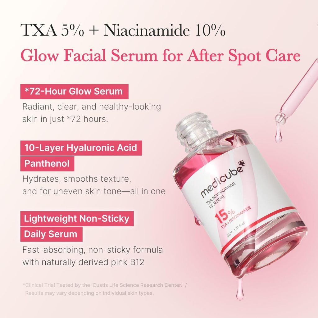 Medicube TXA+Niacinamide 15% Glow Facial Serum for After Spot Care ราคา ถูกที่สุด ดีลบีเคเค แกลเลอรีภาพที่ 2