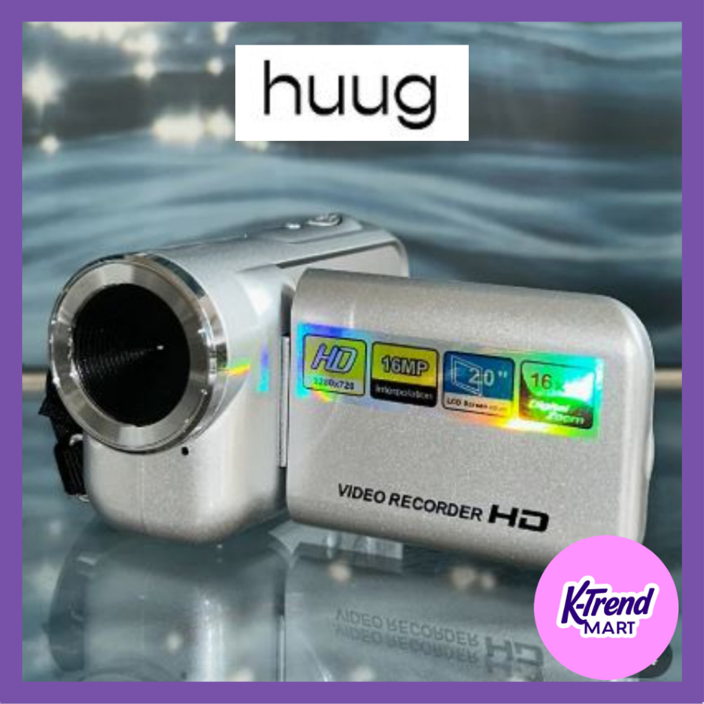 กล้องวิดีโอ 2K (การ์ด SD, สติ๊กเกอร์และแบตเตอรี่รวม)