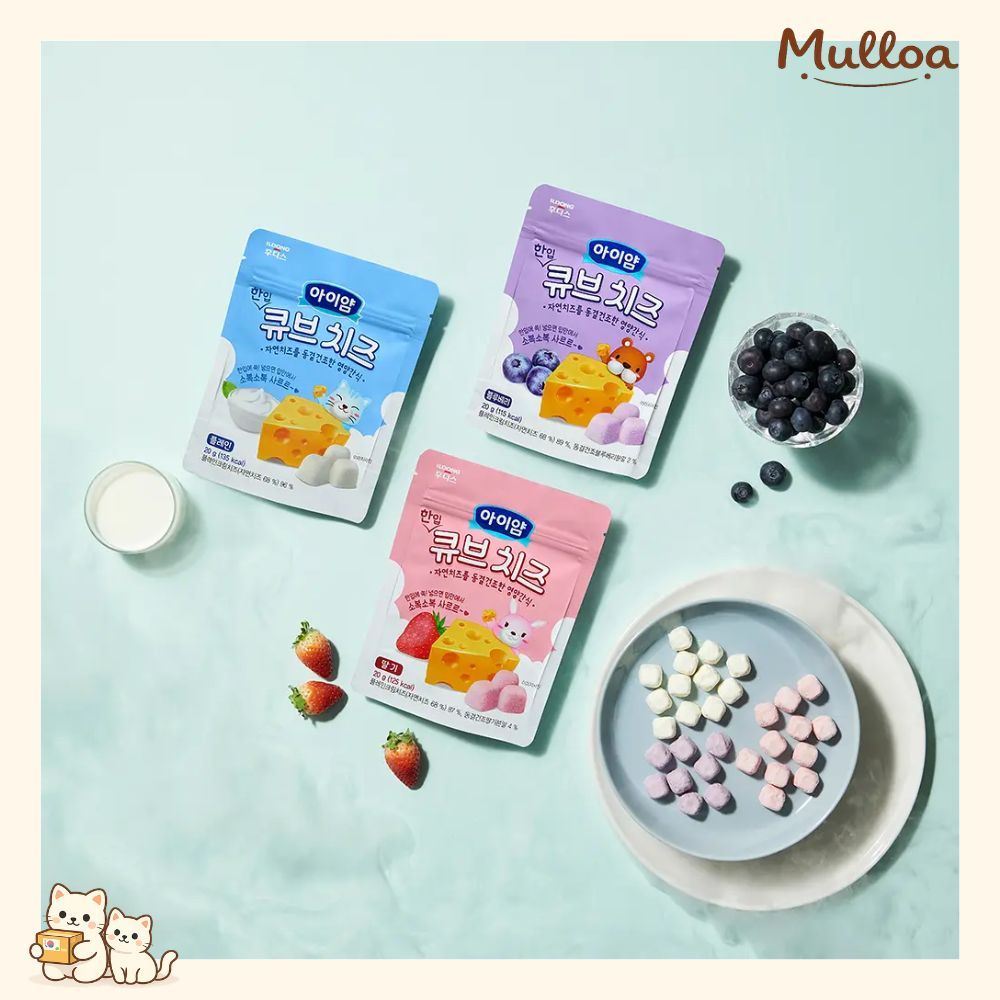 อิโลเดง	Baby Cube Cheese ขนมเด็กเกาหลี