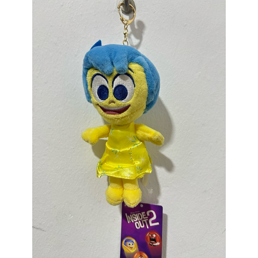 พวงกุญแจตุ๊กตา Disney Pixar 4.5" Inside Out 2