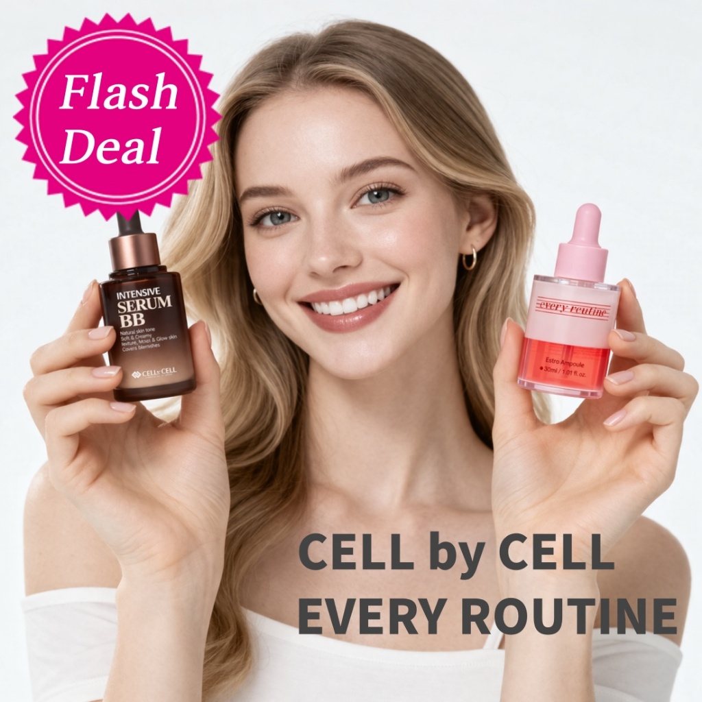 Cell by Cell BB Cream และ Every routine Estro Ampoule