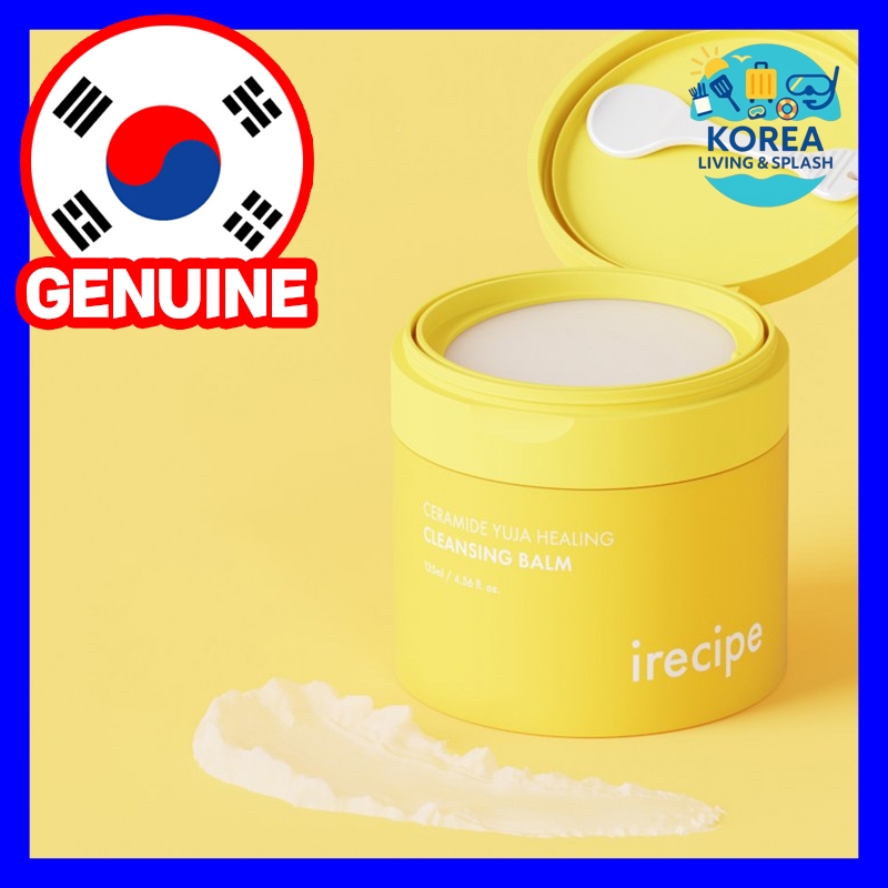 Irecipe Ceramide Yuja Healing Cleansing Balm 135g Gentle Pore Care Makeup Cleansing Balm