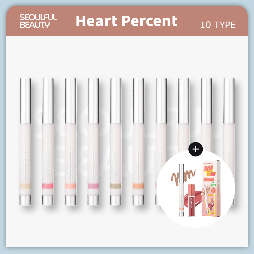 [Heart Percent] Dote On Mood Lineproof Lip Pencil - 10 สี