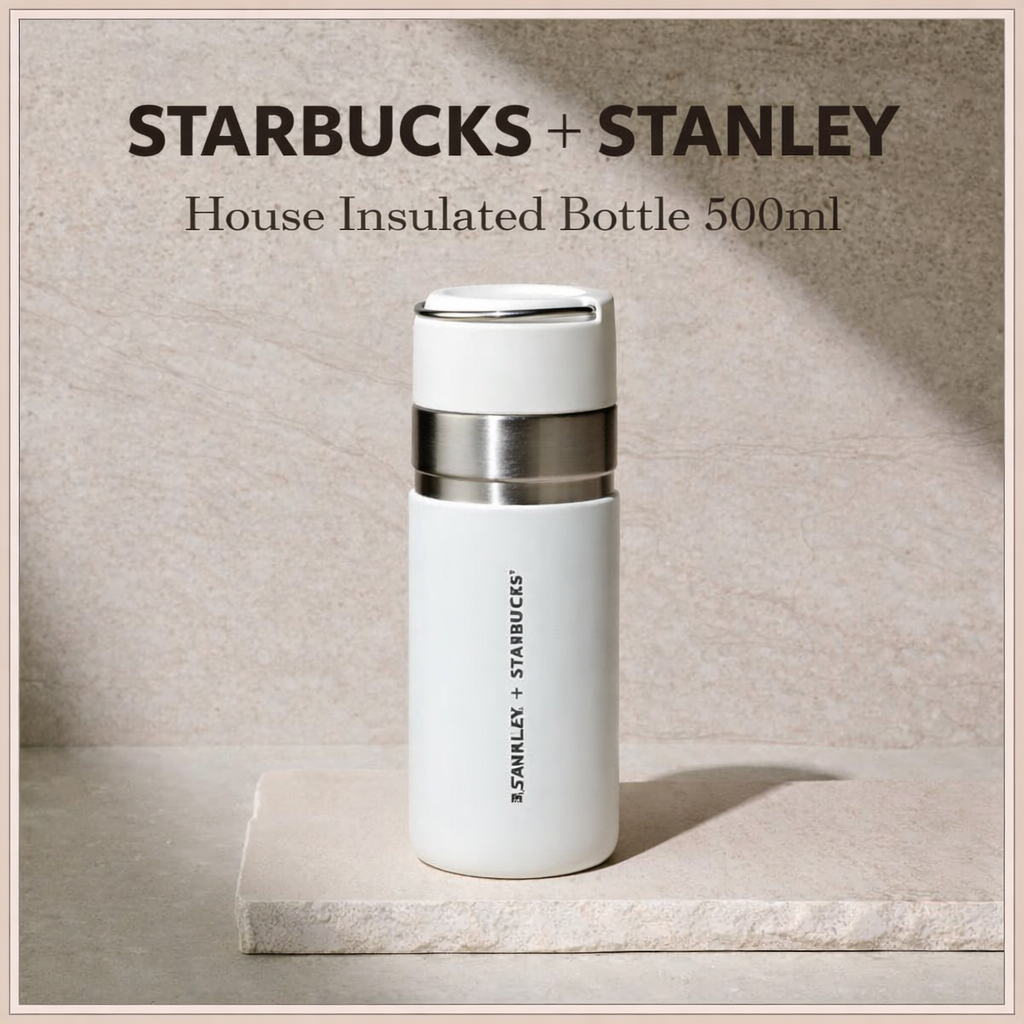 [Starbucks x Stanley] ขวดสูญญากาศบ้าน 500 มล. กระติกน้ําร้อนสแตนเลส