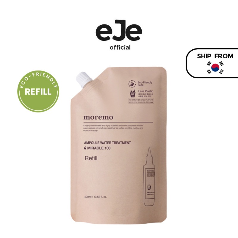 [MOREMO] Ampoule Water Treatment Miracle 100 (รีฟิล 400ml)