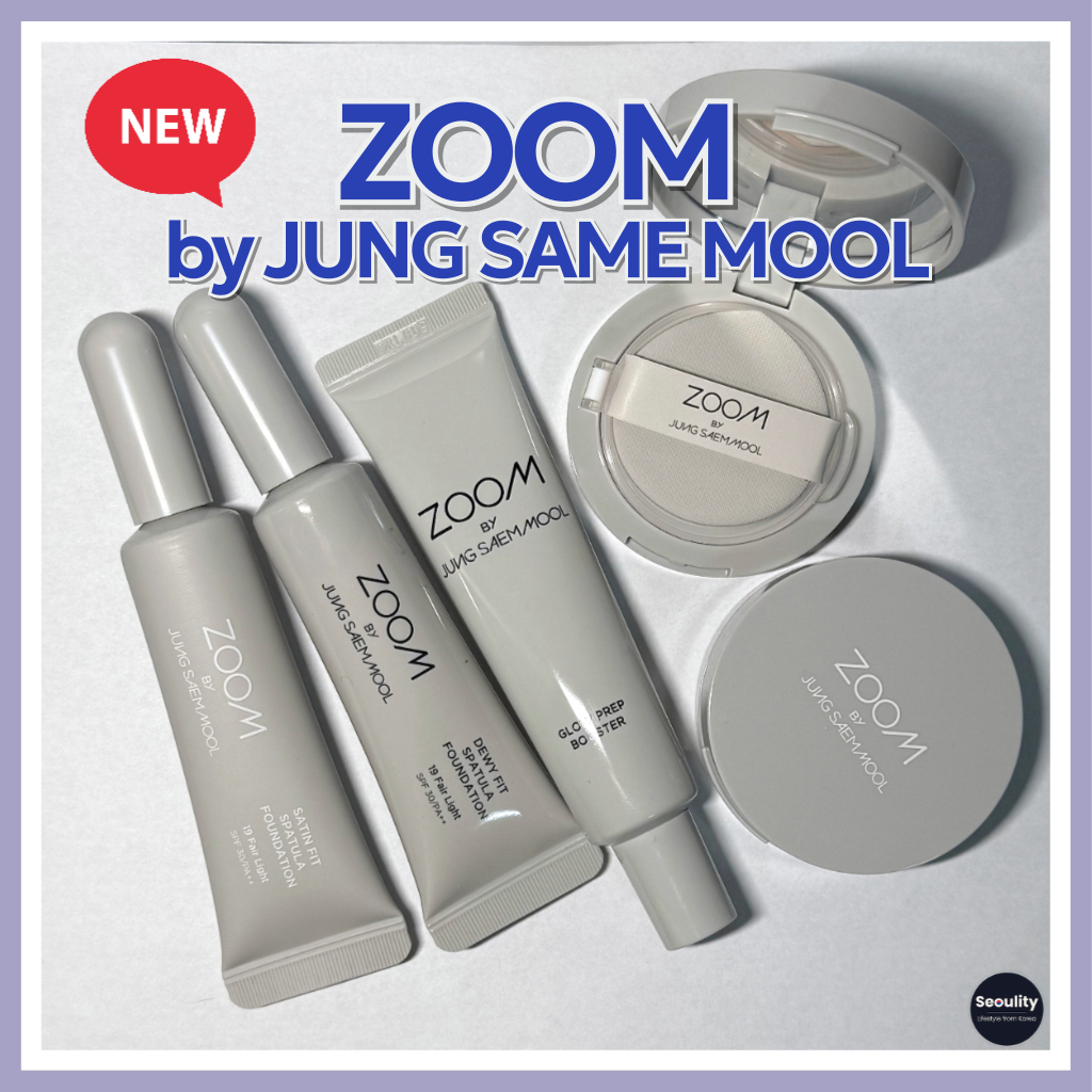 [JSM ZOOM BY JUNG SAEM MOOL] Glossy Up Cushion / Sebum Down Cushion / Glow & Tone Prep Booster / Pre