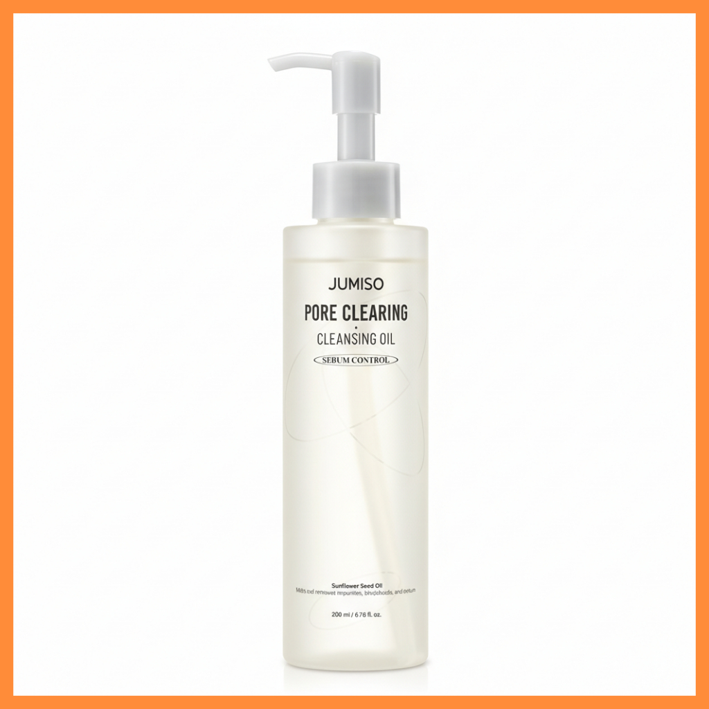 Jumiso Pore Clearing Cleansing Oil 200ml, Deep Makeup & Blackhead Remover