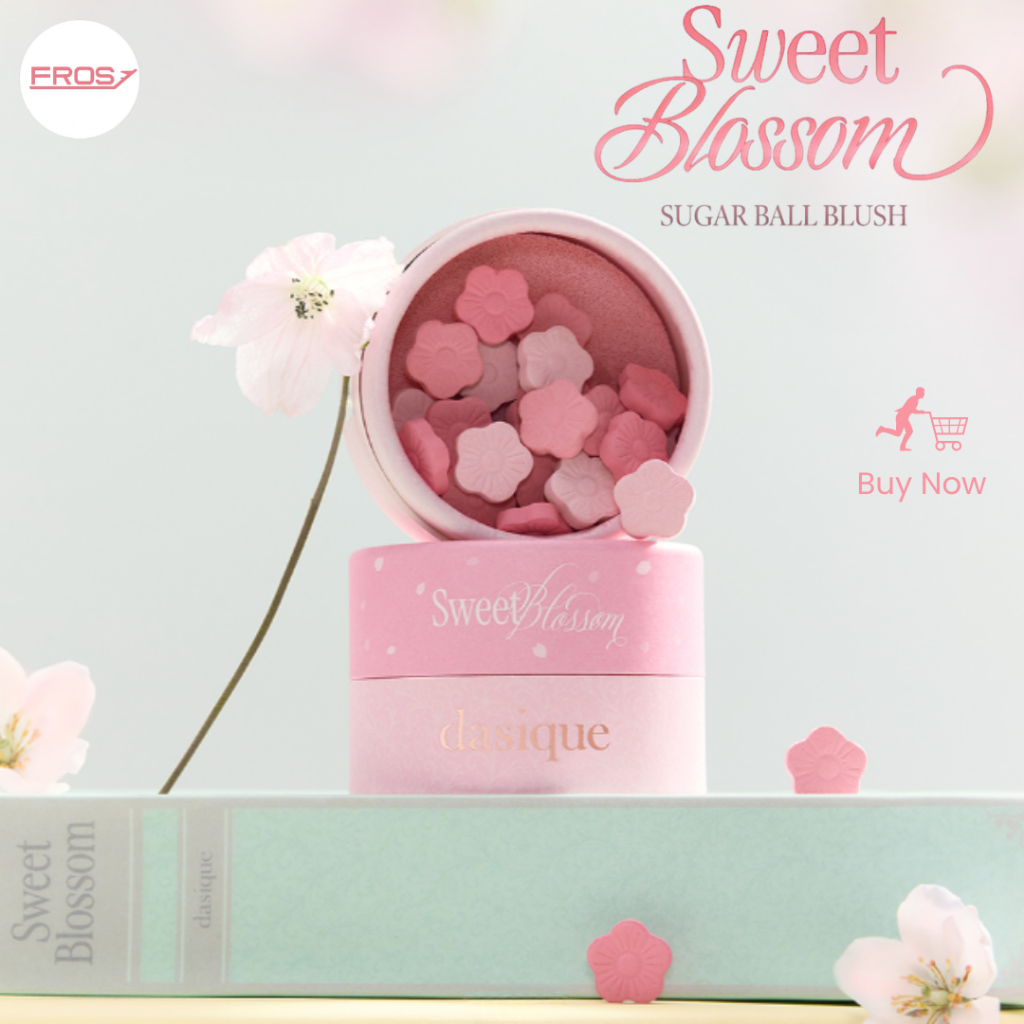 [dasique] New Sugar Ball Blush 2 สี / Sweet Blossom / Sugar Blossom