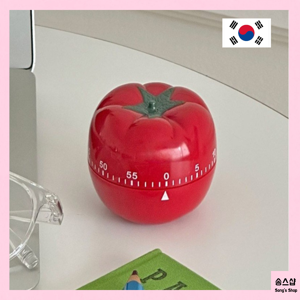[IGONGV]Tomato Kitchen Cooking Timer, Baking Timer, Study Timer