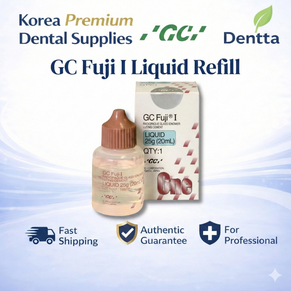 GC Fuji I Liquid Refill Glass Ionomer Dental วัสดุอเนกประสงค์ 25g 20mL