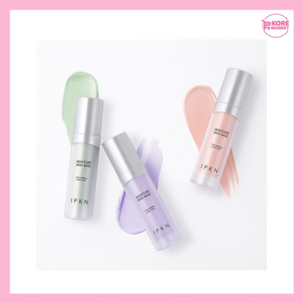 IPKN Moisture Skin Base สําหรับผิวธรรมดาและผิวแห้ง 35ml Shade 01 สีเขียว