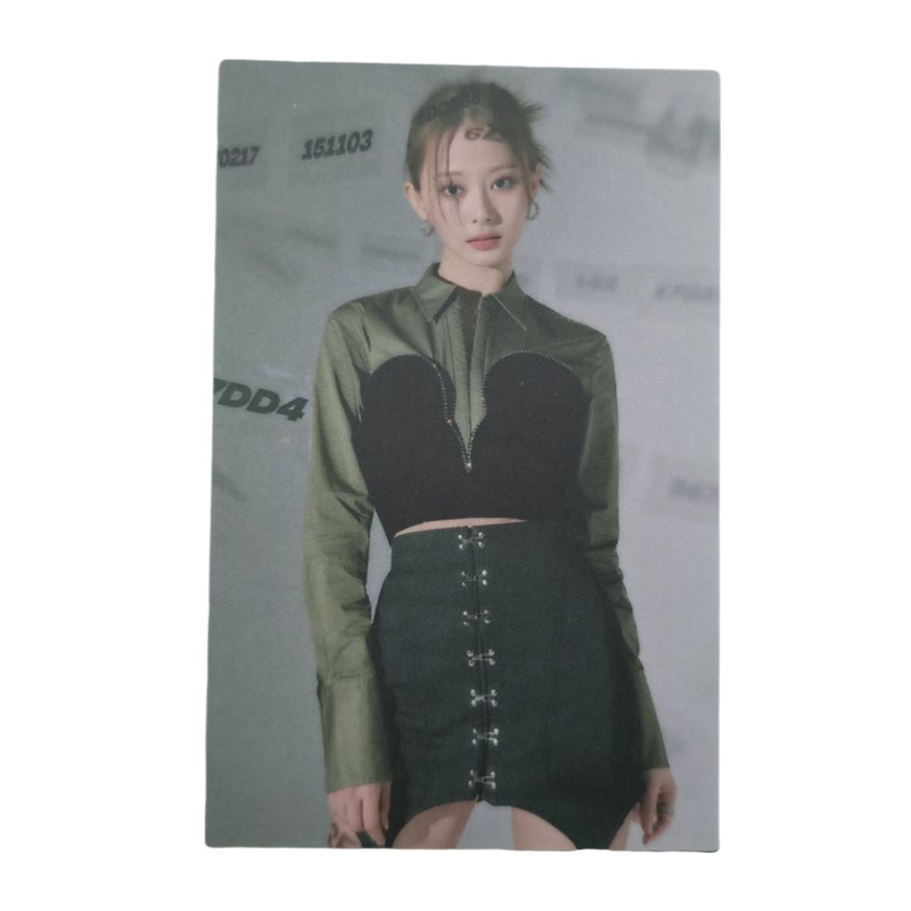 สองครั้ง - Tzuyu (ระหว่าง 1&2) โฟโต้การ์ดข้อความ