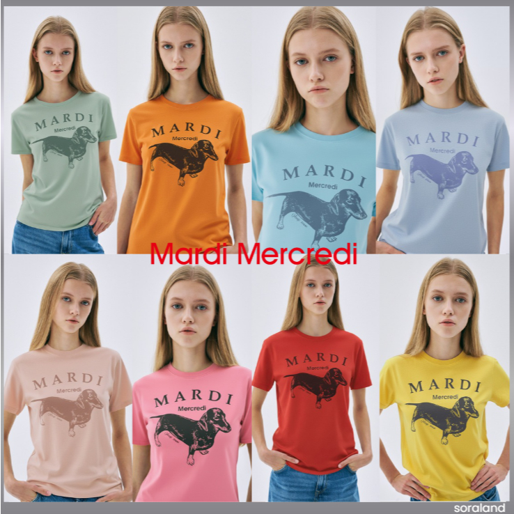 [MARDI MERCREDI] SLIM TSHIRT DDANJI PASTEL 12 สี