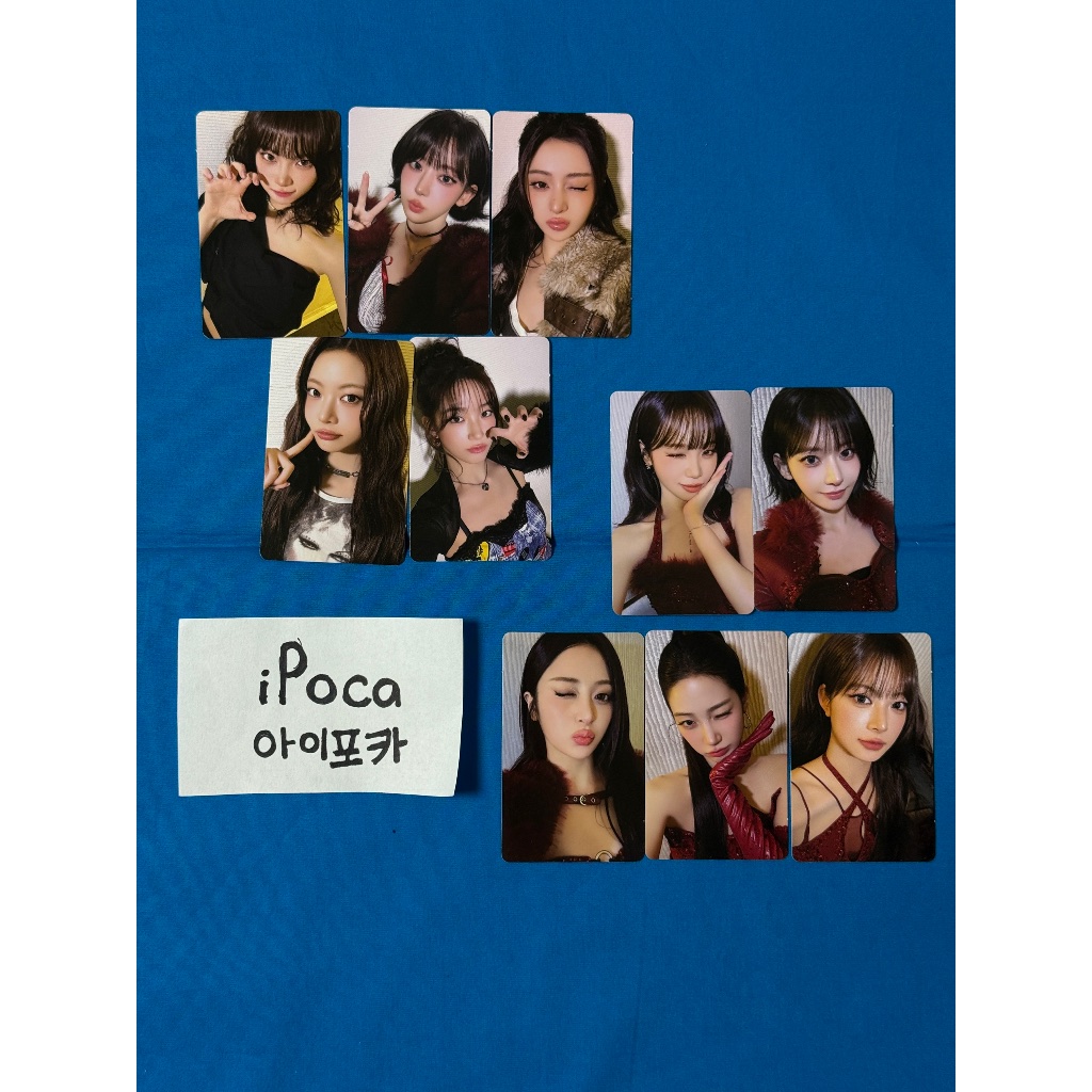 LE SSERAFIM EASY CRAZY HOT CONCERT WEVERSE LUCKY DRAW PHOTOCARD