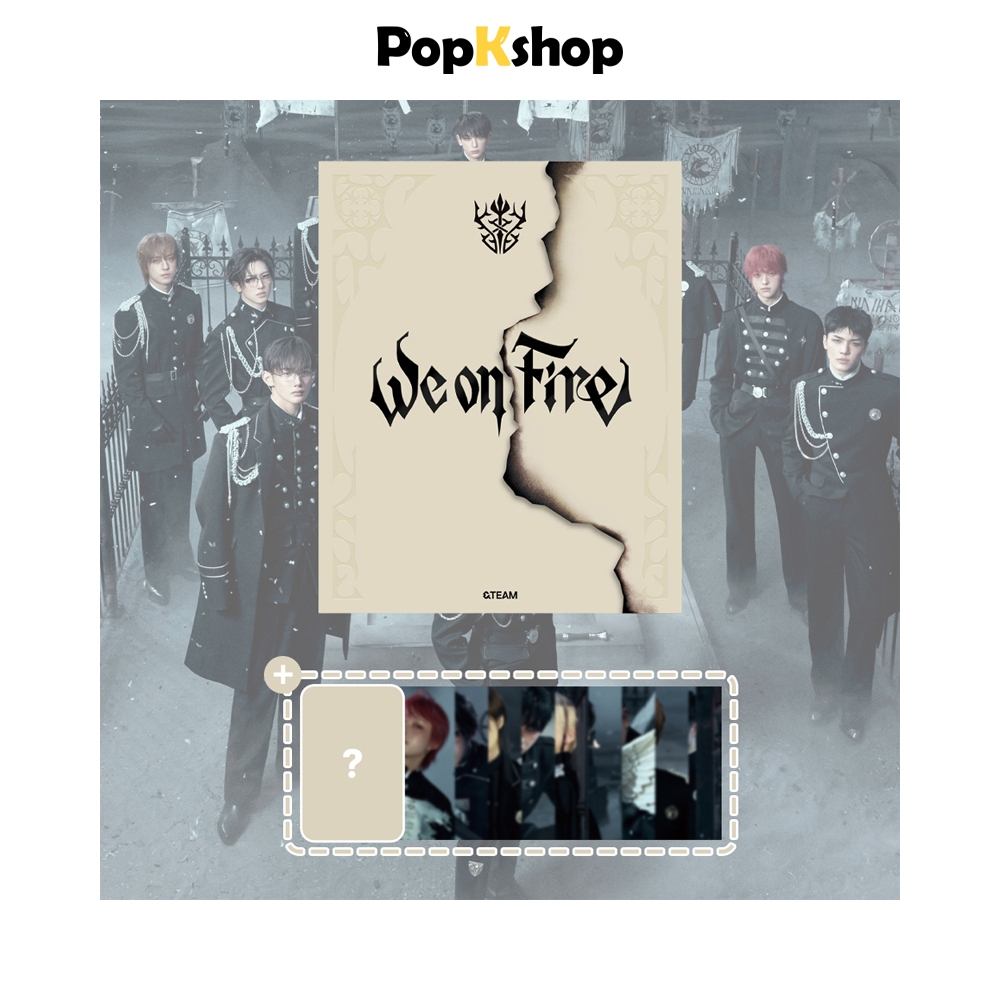 [ของแถม] &TEAM 3rd EP Album [ We on Fire ] LIMITED EDITION Ver