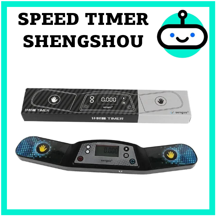 ShengShou Digital Speed Cube Timer Magic Cube Speedcubing Stack Cups เกมปริศนาการแข่งขันจับเวลาพร้อม