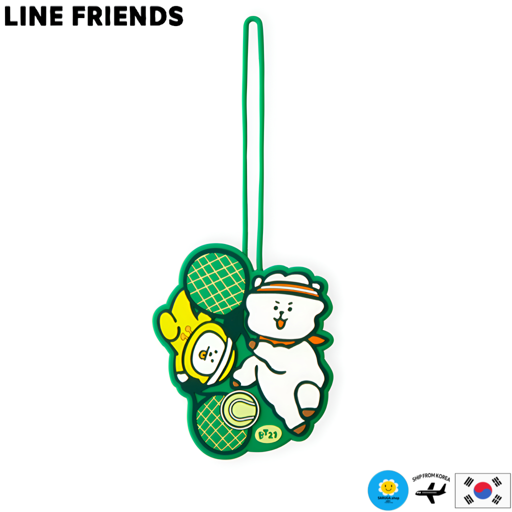 [LINE FRIENDS] ป้ายชื่อเทนนิส BT21 Sports Club