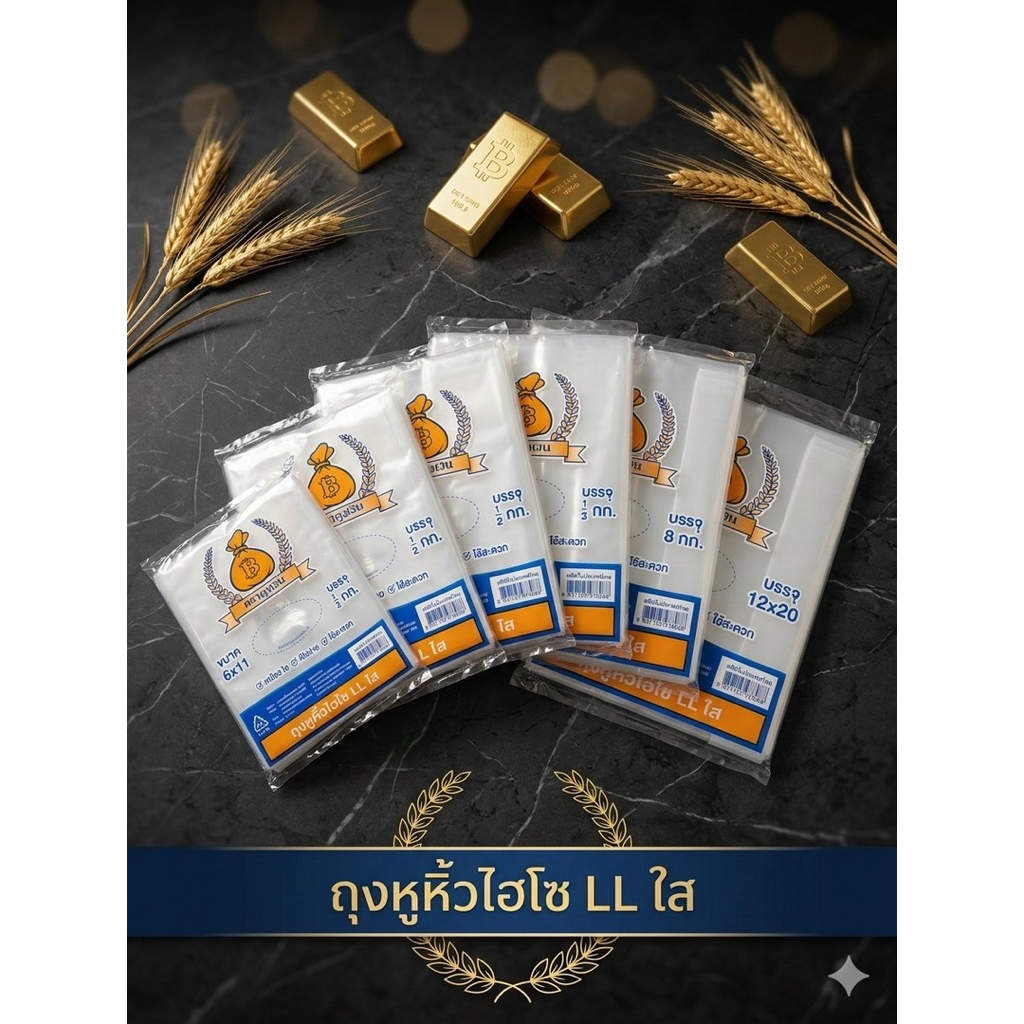 ถุงตราถุงเงิน,ถุงหูหิ้วไฮโซ,ถุงหูหิ้วLL,ถุงหิ้วใสเหนียว,ถุงเหนียวไฮโซ