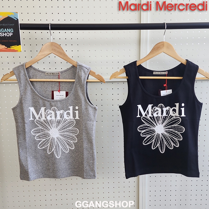 MARDI MERCREDI 2026 NEW in FOR WOMEN TANK SCOOP NECK FLOWERMARDI 2COLORS