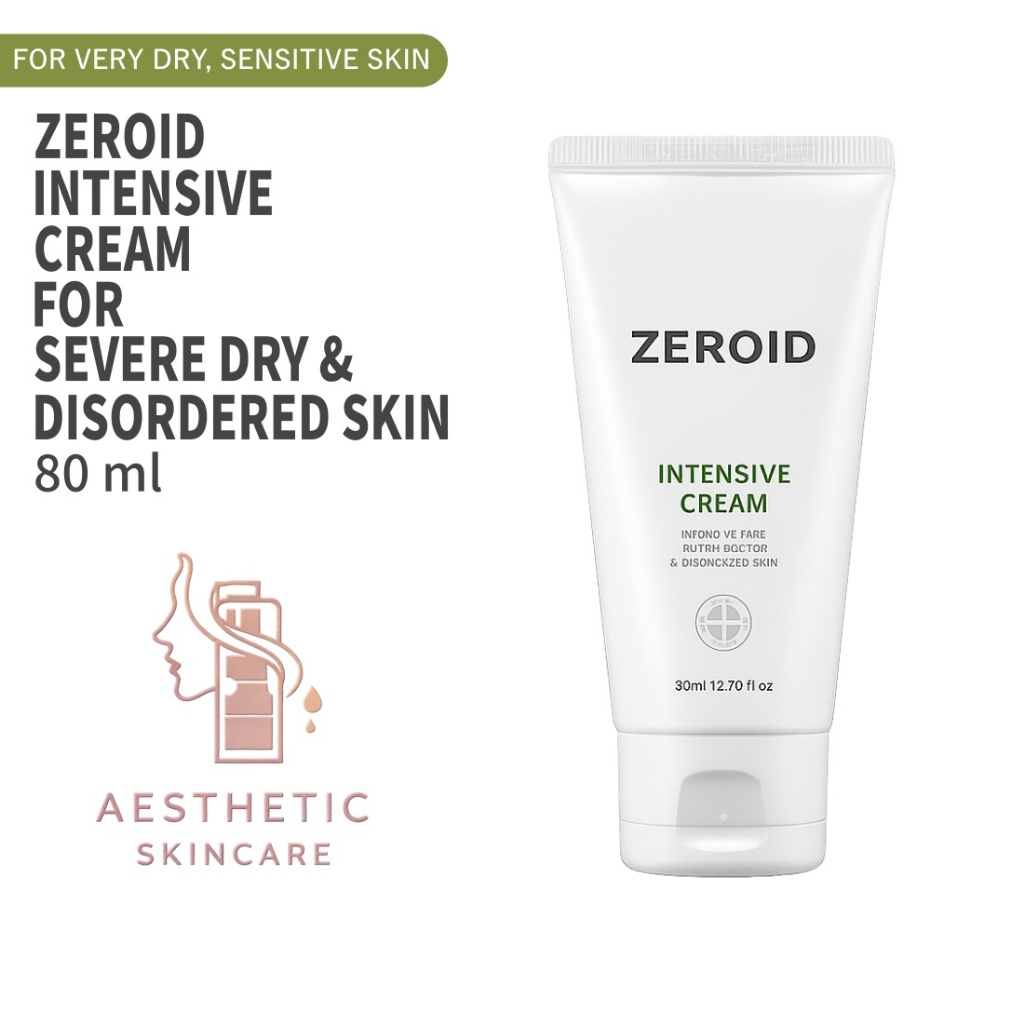 [ZEROID] Intensive Cream สําหรับผิวแห้งและมีปัญหามาก
