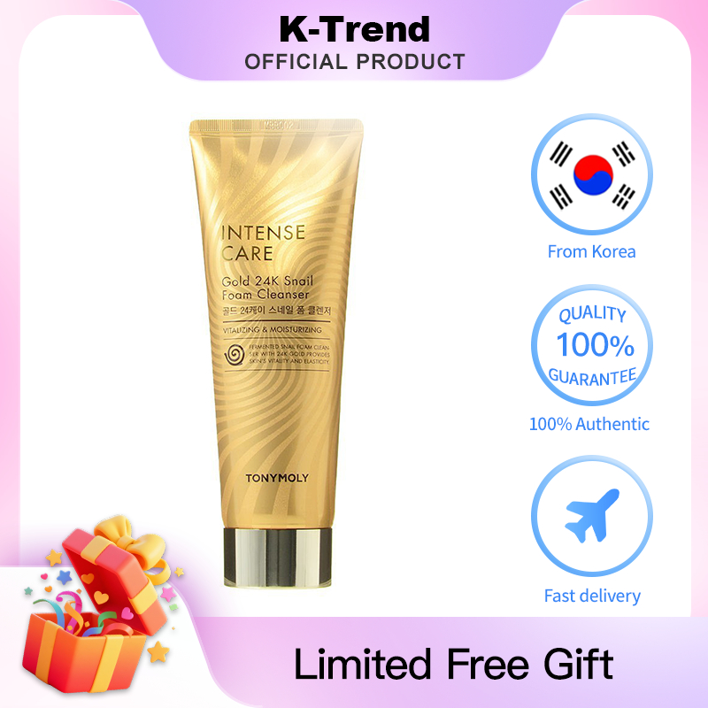 Tonymoly โฟมล้างหน้าทองคำxเมือกหอยทาก 150ml | นำเข้าจากเกาหลี