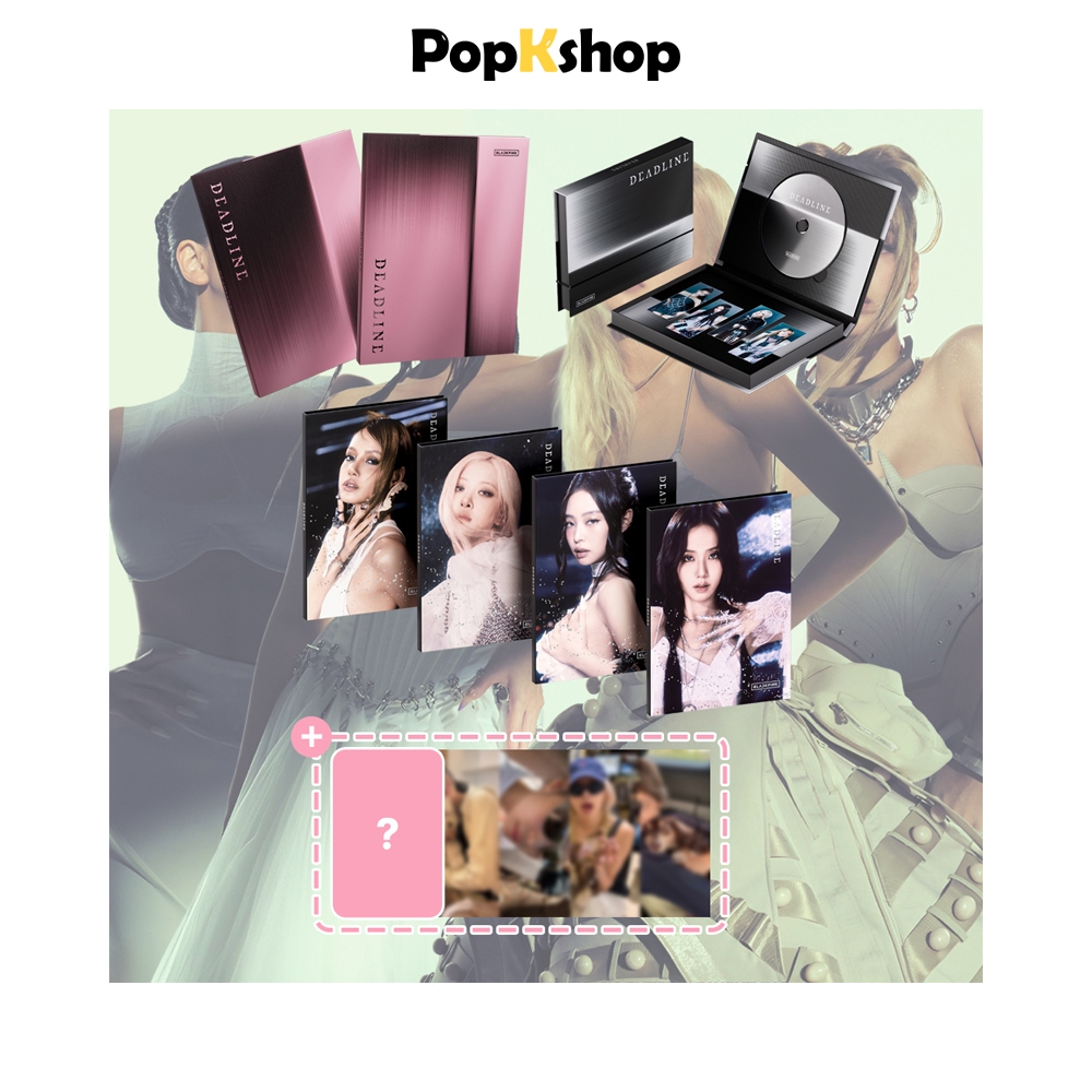 [ของแถม] BLACKPINK 3rd Mini Album [ DEADLINE ] STANDARD / GRAY / SILVER Ver