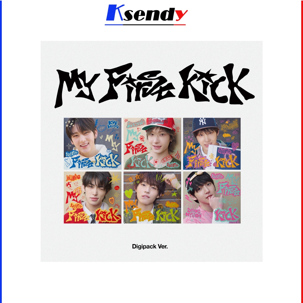 KickFlip 4th Mini Album My First Kick Digipack Ver.