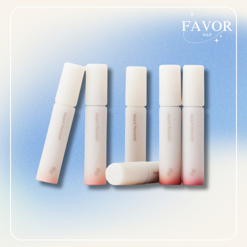 Heart Percent Dote On Mood All Cover Lip Base 4.1g 9 สี