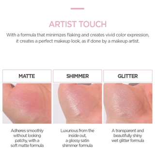 JUNG SAEM MOOL Artist Eye Palette Nude 15g อายแชโดว์ Highlighter Glitter Eye Shadow เมคอัพเบส