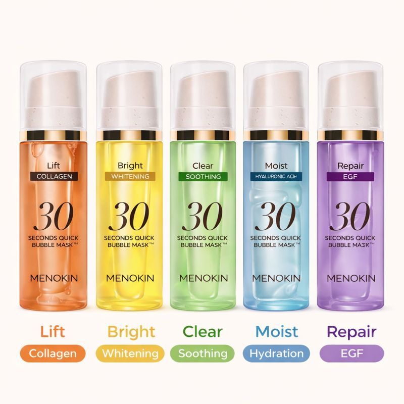[MENOKIN] Quick Bubble Mask (95ml) No Wash Korea Face Mask | K-Beauty Bubble Mask