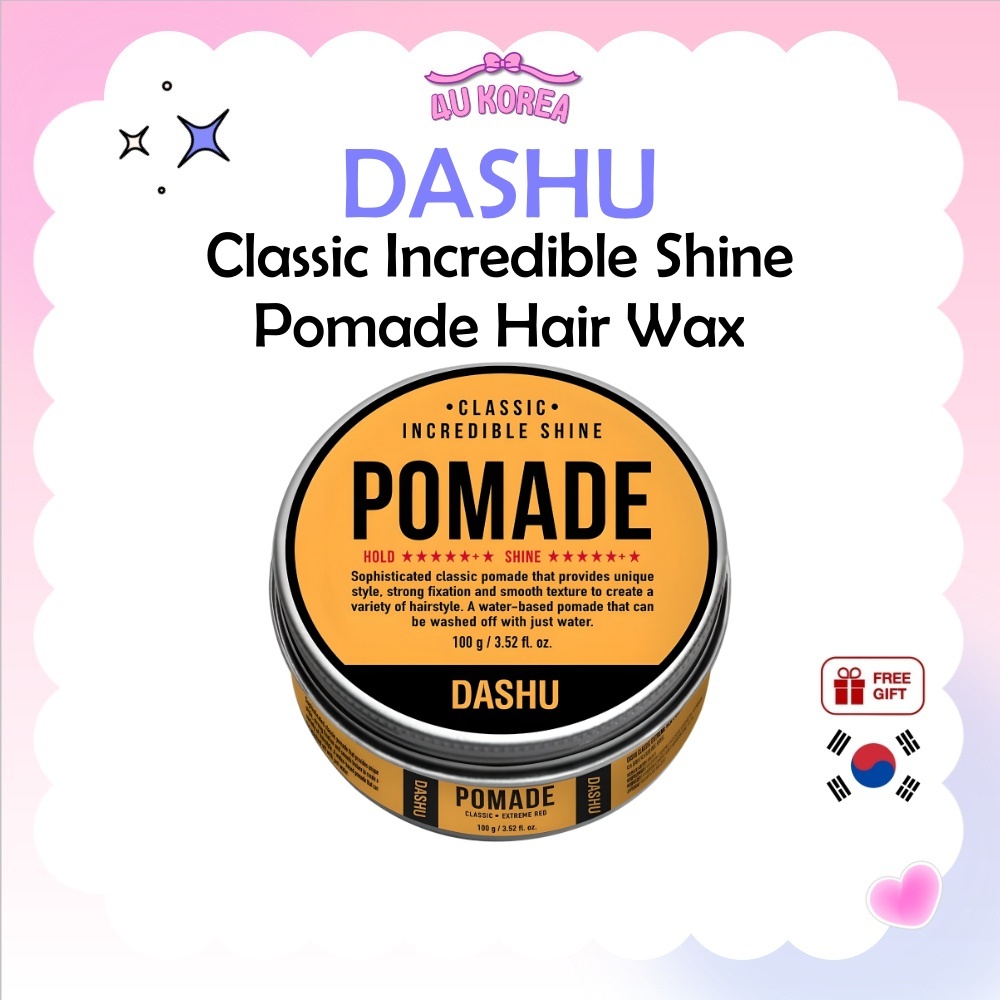 DASHU Classic Incredible Shine Pomade Hair Wax 100g / K-BEAUTY