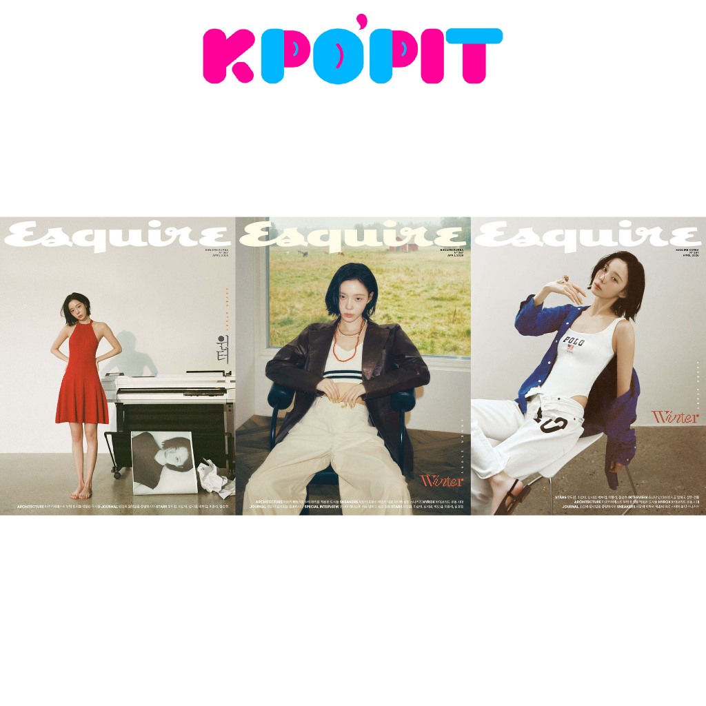 [Magazine] ESQUIRE 2026.04 (ปก : aespa - Winter)
