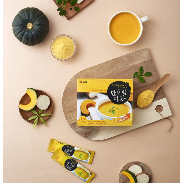 Damtuh Sweet Pumpkin Tea (Danobak Macha) – เครื่องดื่มผงฟักทองสําเร็จรูป
