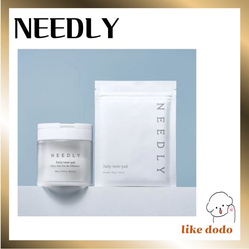 NEEDLY Daily Toner Pad 80 แผ่น (+20 แผ่น)