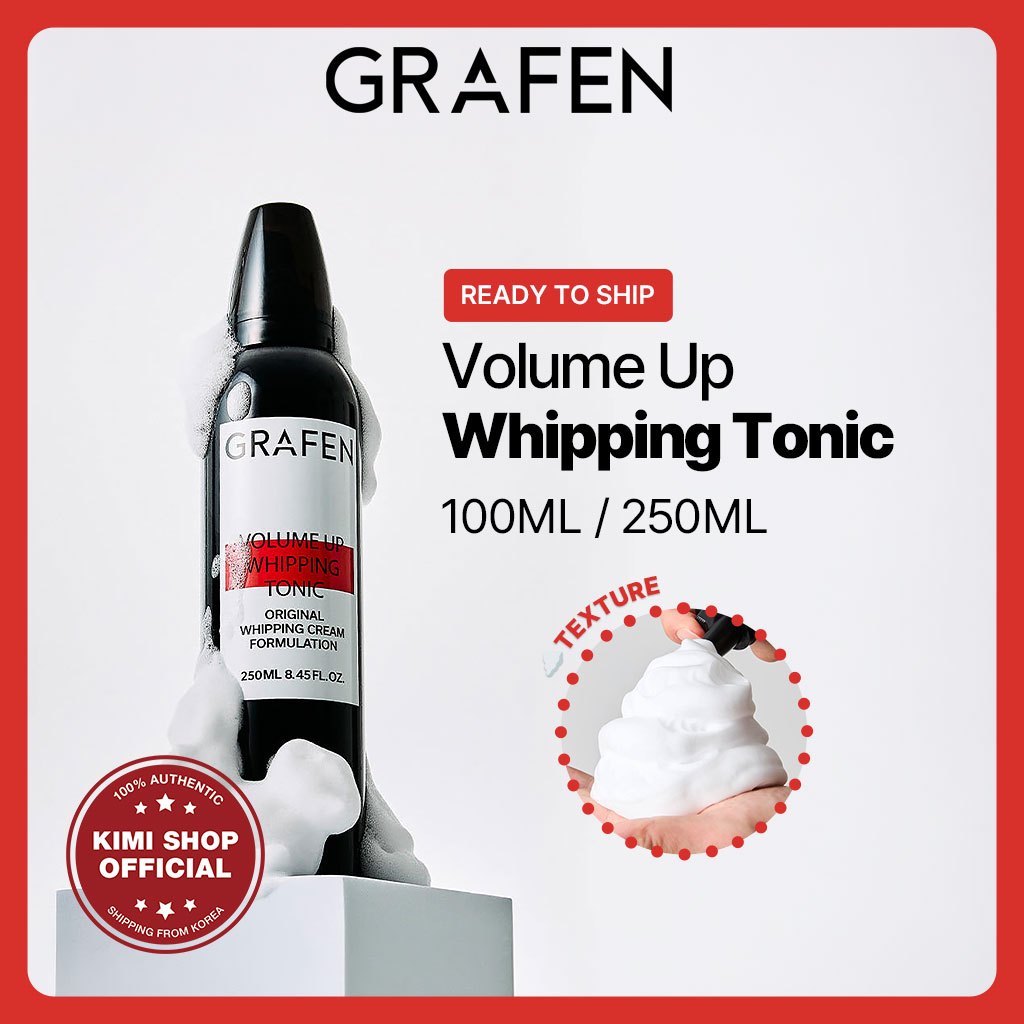 [GRAPEN] Volume Up Whipping Tonic 100ml / 250ml จัดแต่งทรงผม