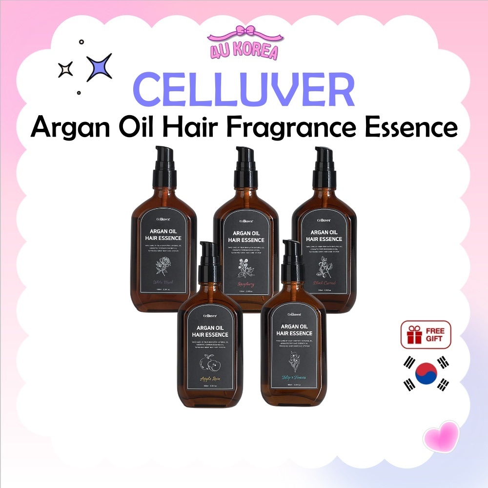 CELLUVER Argan Oil Hair Fragrance Essence 100ml – 5 กลิ่น / K-BEAUTY